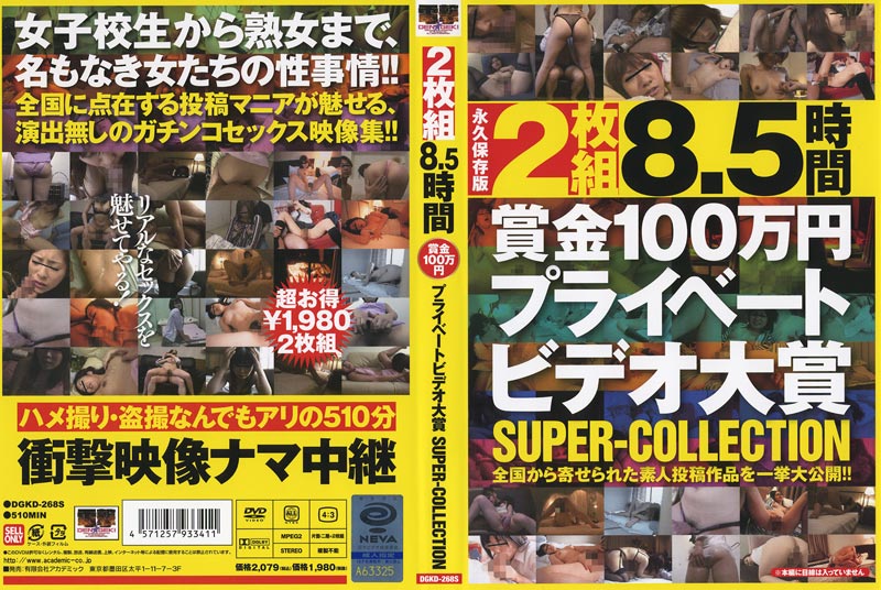 賞金100万円プライベートビデオ大賞ジャケット